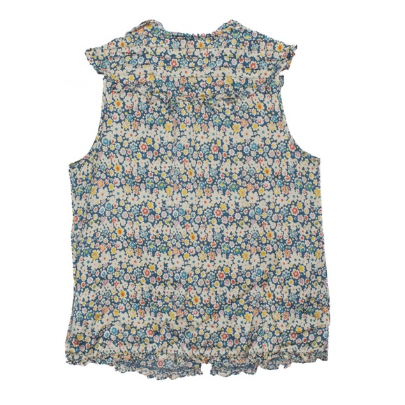 Marc Jacobs 100% Silk Floral Sleeveless Blouse - Picture 4 of 4